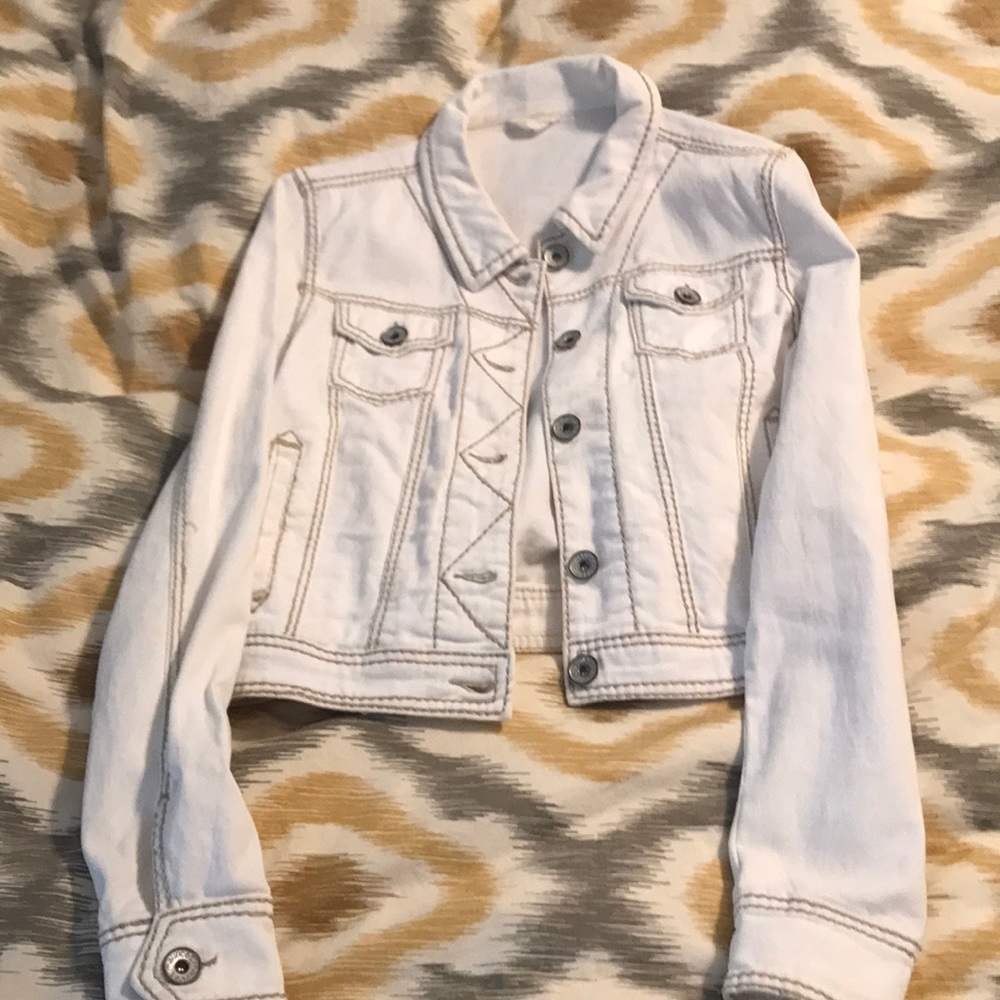 White Denim jacket